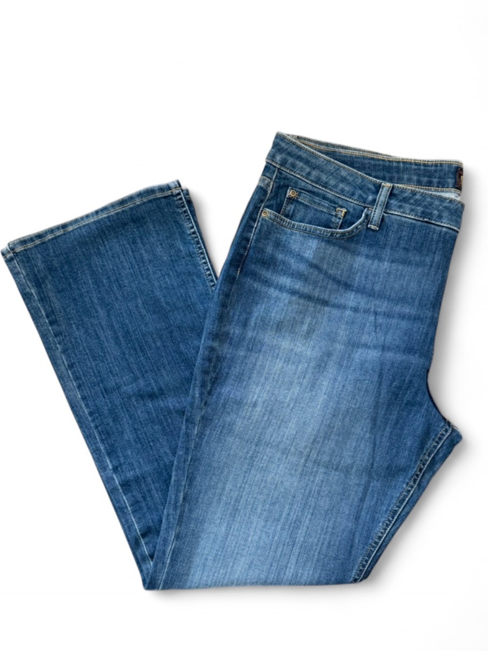 Lee Mid-Rise Bootcut Women’s Long Denim Jeans Size 20 Long (NWT)